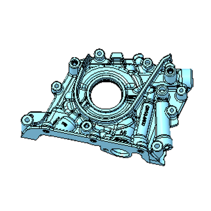 Aluminyo haluang metal die-cast pump cover Aluminyo haluang metal die-cast pump cover