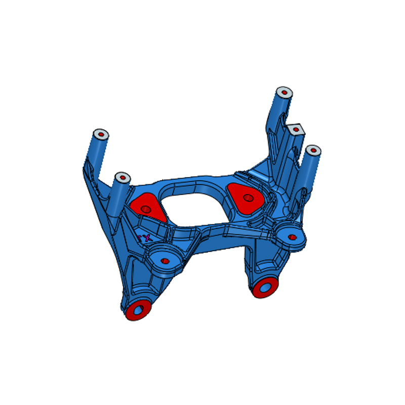 Aluminyo haluang metal die-cast bracket Aluminyo haluang metal die-cast bracket