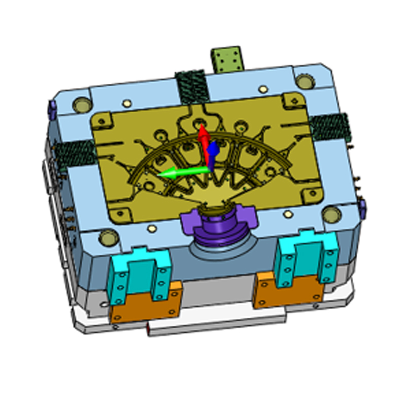 Aluminyo haluang metal die-cast wheel bracket Aluminyo haluang metal die-cast wheel bracket