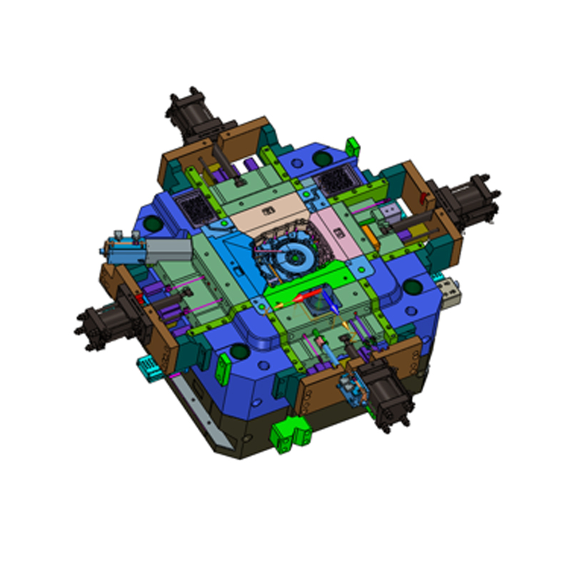 2200t aluminyo haluang metal die-casting motor pabahay