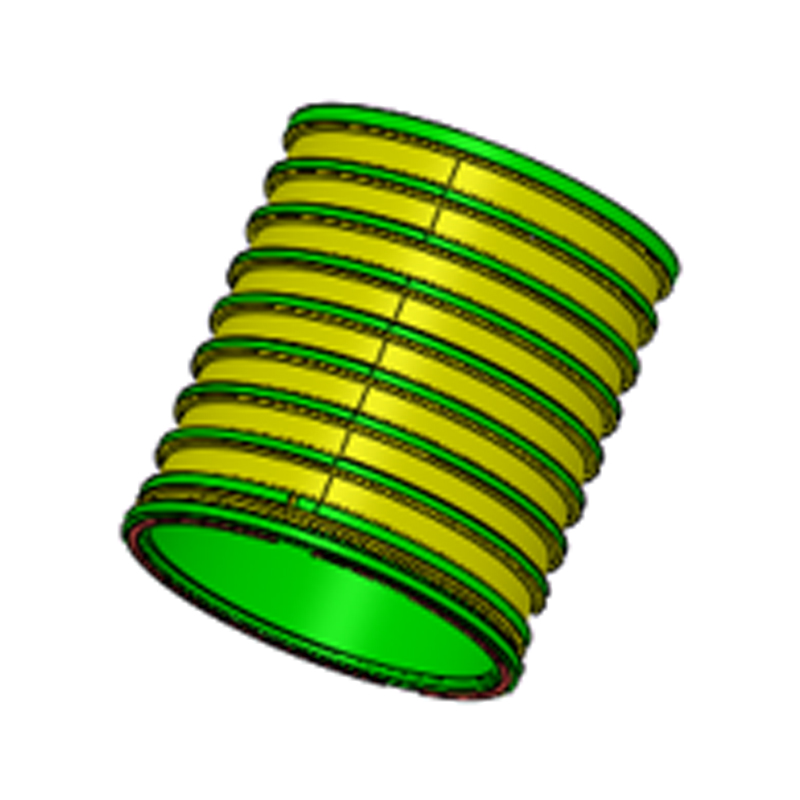 Aluminyo haluang metal die casting cooling water jacket Aluminyo haluang metal die casting cooling water jacket